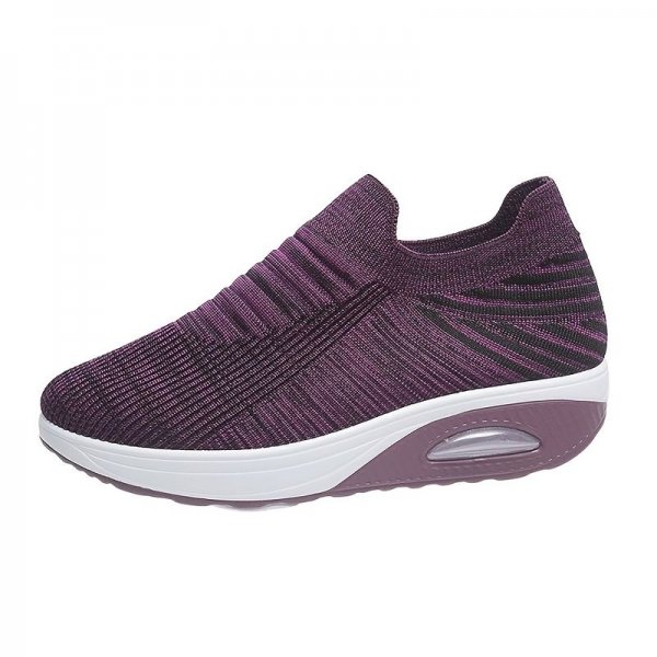 Women's Breathable Slip-on Running Shoes with Air Cushion & Arch Support - Perfect for Casual & Athletic Wear!