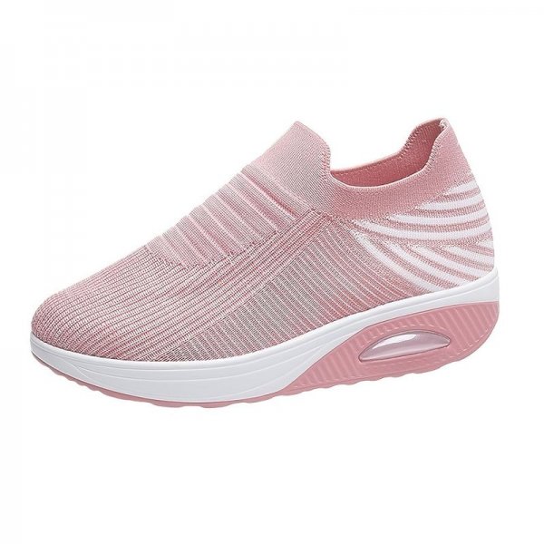 Women's Breathable Slip-on Running Shoes with Air Cushion & Arch Support - Perfect for Casual & Athletic Wear!