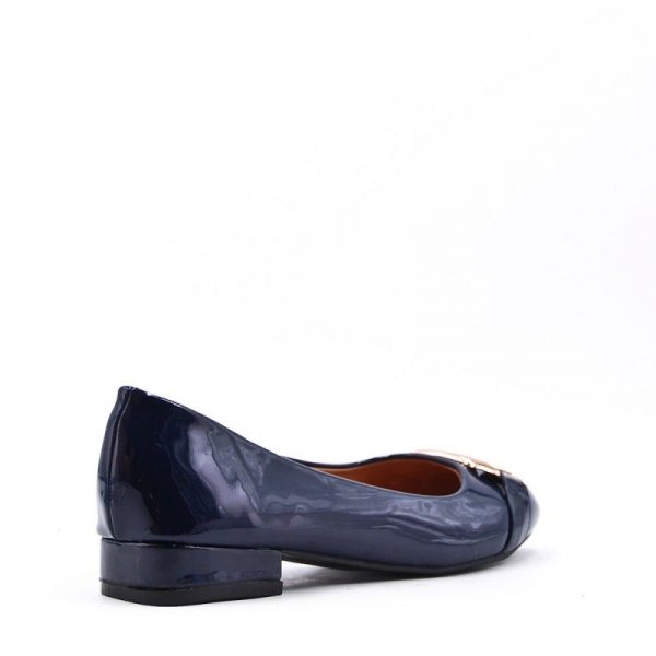 Ballerine confort en simili cuir